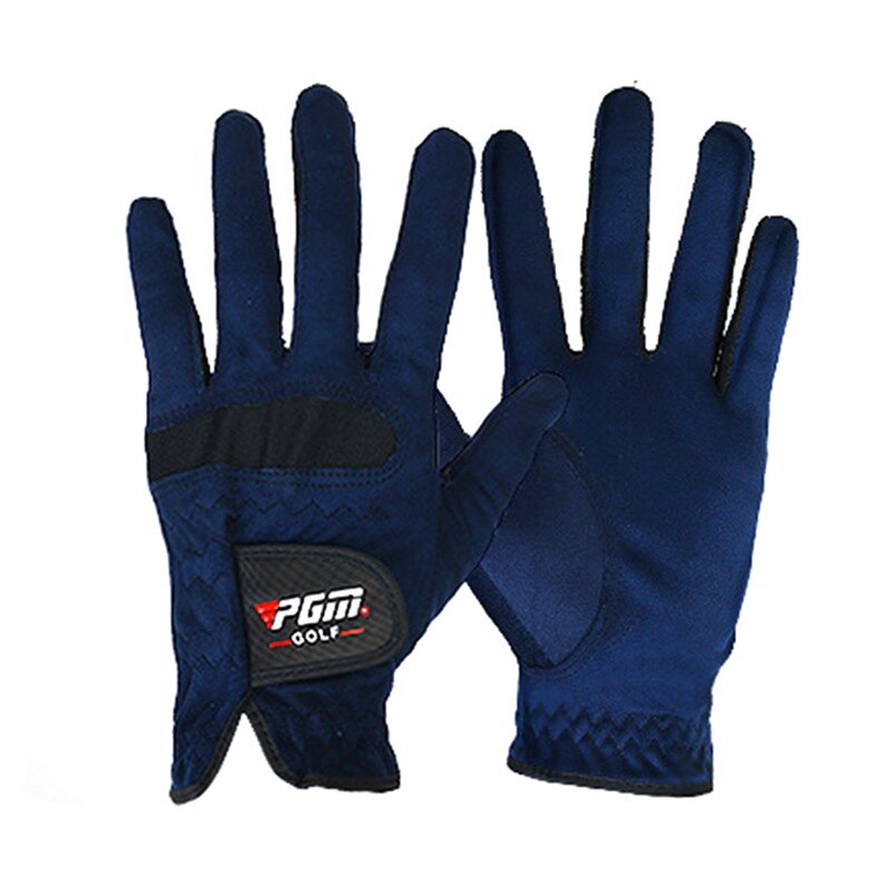 Men Right Left Hand Golf Gloves Sweat Absorbent Microfiber Cloth Soft Breathable Abrasion Gloves Fitness Women Men's Sportswear