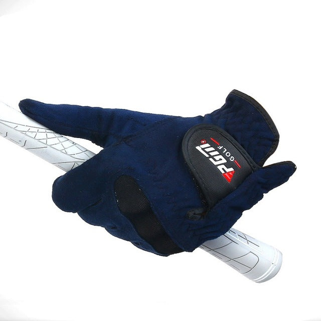 Men Right Left Hand Golf Gloves Sweat Absorbent Microfiber Cloth Soft Breathable Abrasion Gloves Fitness Women Men's Sportswear