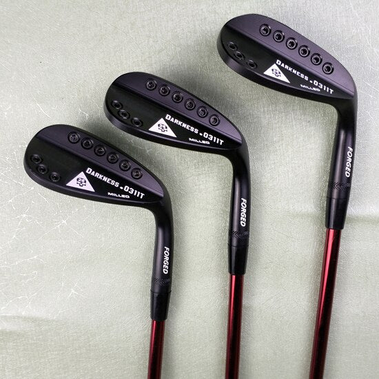 Golf clubs black 113T skull golf wedges 50-60 loft R SR S X Graphite shaft send head cover free shipping