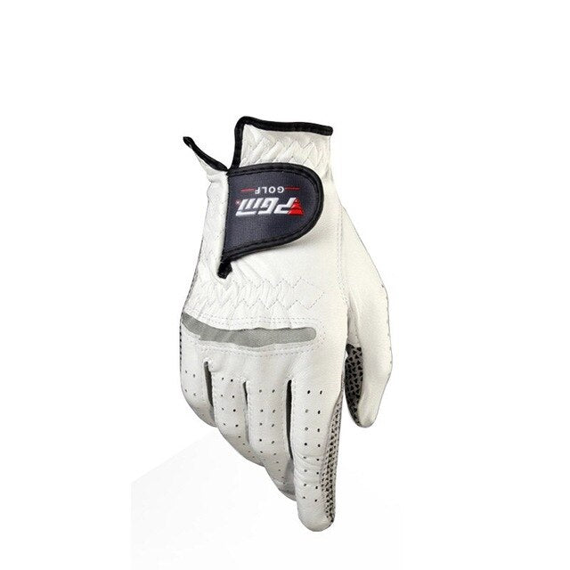 1pcs Golf Gloves Men's Left Right Hand Soft Breathable Pure Sheepskin With Anti-slip Granules Golf Gloves