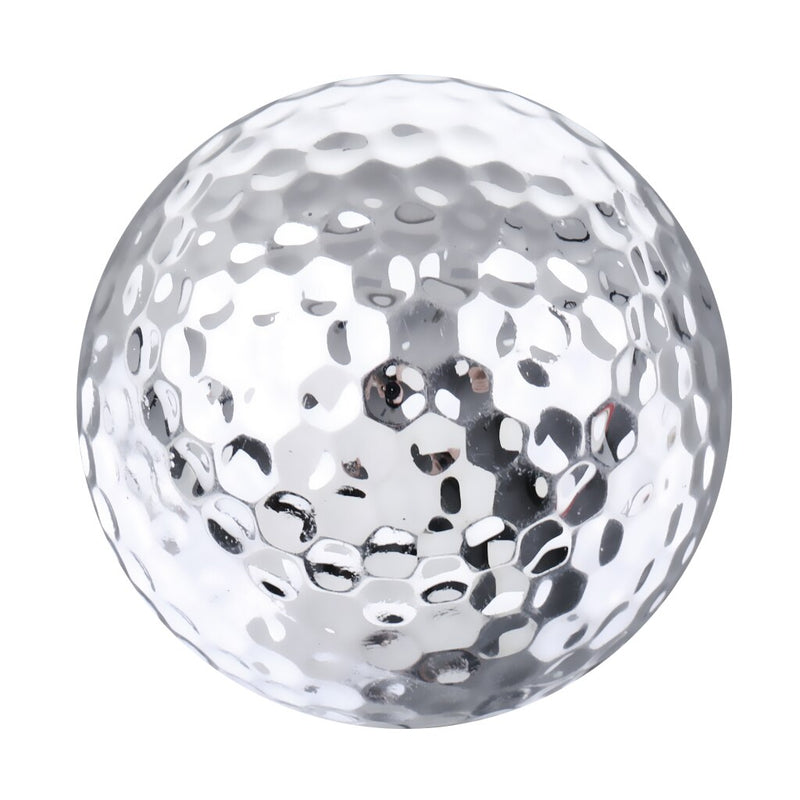 Professional Practice Golf Balls Two Piece Balls For Golf Training Practice, Silver, 1 Piece