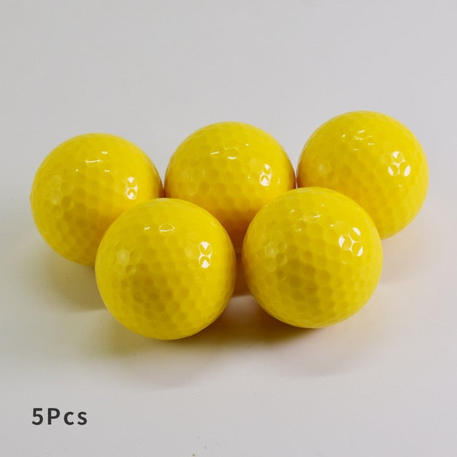 Golf Practice Balls Dent Resistant Training Balls Golf for Driving Range Swing Practice Outdoor Indoor Home Office Putting