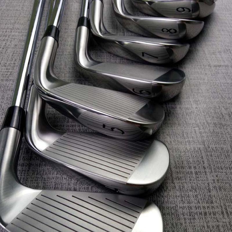 Golf clubs Irons Left hand A3-718 silver Golf Forged Iron 3-9W R/S Steel Shaft With Head Cover Free shipping