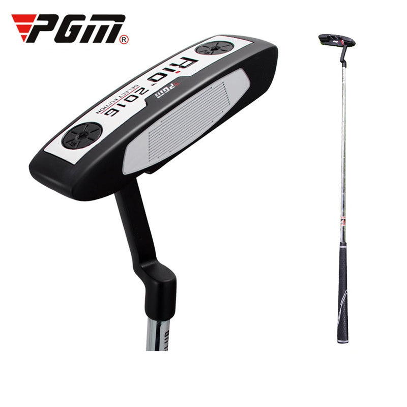 PGM Golf Putter Clubs for Men and Women Stainless Steel Shaft Zinc Alloy Head Beginner Clubs Exercise Putter Black White 34-35''