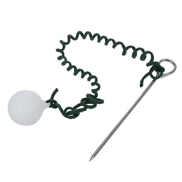 Golf Driving Ball Swing Hit Practice Training Aid