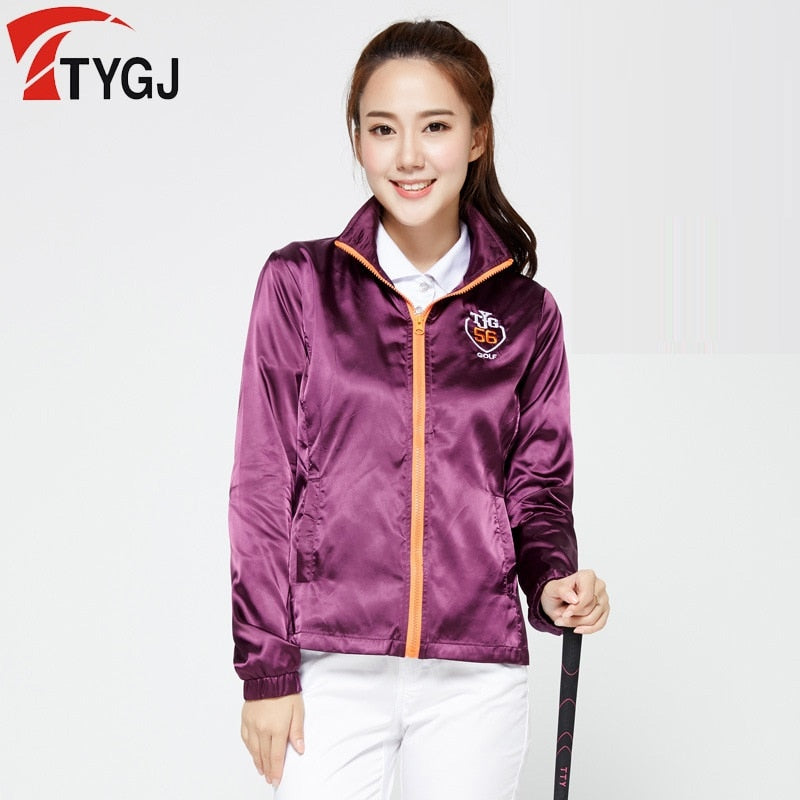 New Golf Clothing Autumn Spring Golf Sports Windbreaker Full Sleeves Anti-Pilling Golf Jacket Full Zipper Windproof Coats