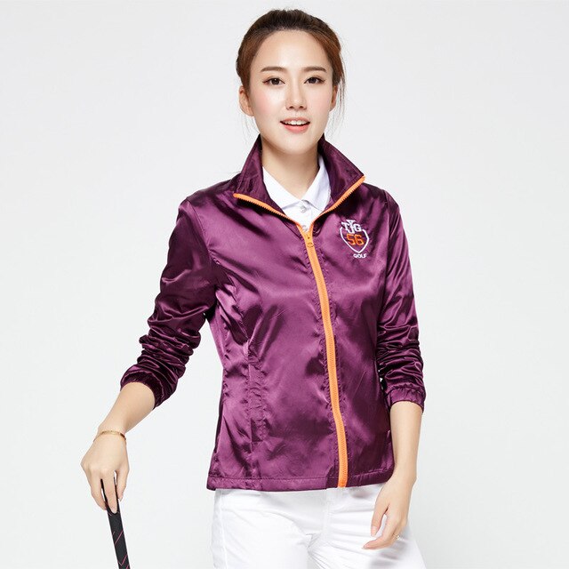 New Golf Clothing Autumn Spring Golf Sports Windbreaker Full Sleeves Anti-Pilling Golf Jacket Full Zipper Windproof Coats