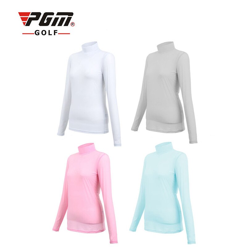 PGM Sports Shirt Women Running Womens Summer Clothing Underwear Golf Sunscreen UV Ice T-shirts Long Sleeve Clothes Golf Apparel