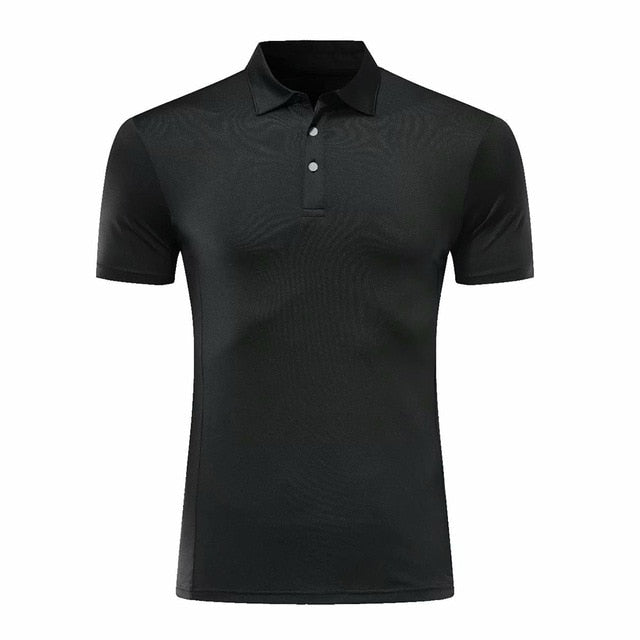 Golf Shirt Golf Clothing Men's Golf Shirts Summer Breathable Elastic Golf Short Sleeve Uniforms