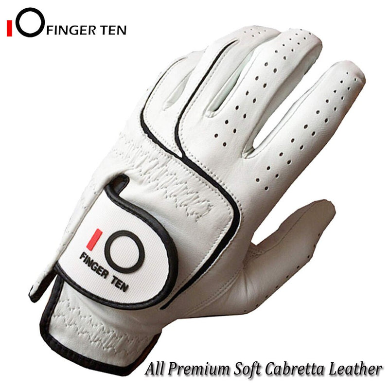 All Premium Soft Cabretta Leather Mens Golf Gloves  Fit Grip Left Hand Lh Right Hand Rh with Size from Small to XXL