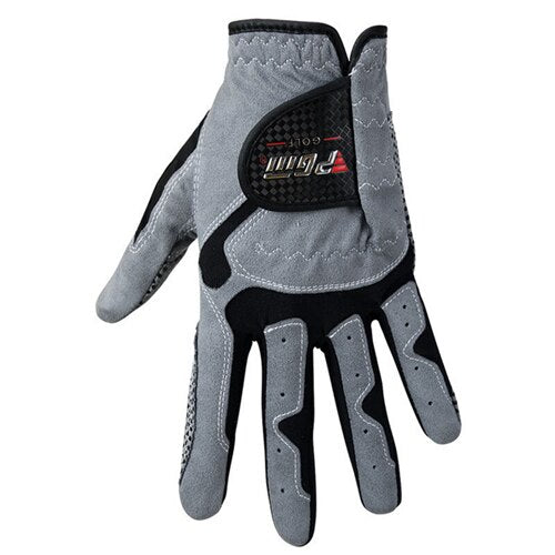 Golf Gloves Men's Left Right Hand Soft Breathable Sports Gloves Microfiber Cloth Anti-Slip Granules Glove Golf Accessories D0012