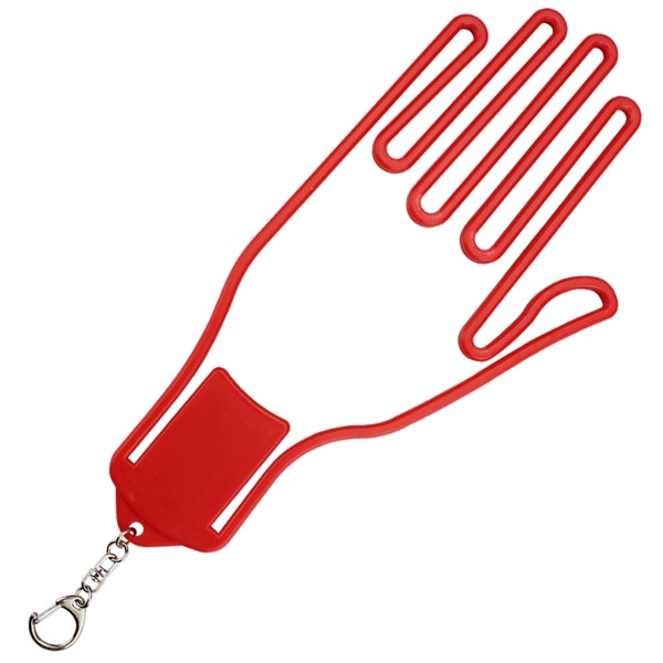 1 Pcs Golf Glove Holder Dryer Hanger with Key Chain Plastic Glove Rack Stretcher 4 Colors Drop Ship