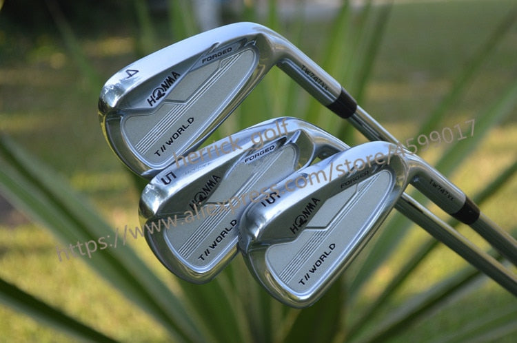 2020 NEW Golf Club HONMA TW 747VX Golf Club Set 4-10 Iron Set Steel and Graphite Free Choice HONMA Irons Set Free Shipping