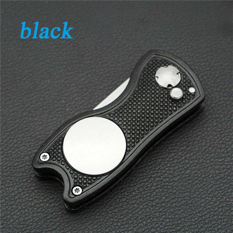 Finger Ten Repair Golf Divot Tool Pitch Putting Green Fork U Shape Groove Cleaner Driving Range Accessories 1 Pc Drop Shipping