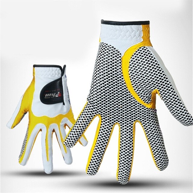 1 Pcs PGM Left Hand Golf Gloves Outdoor Sports High Elasticity Leica Cloth Breathable Non-slip Sportwear for Male