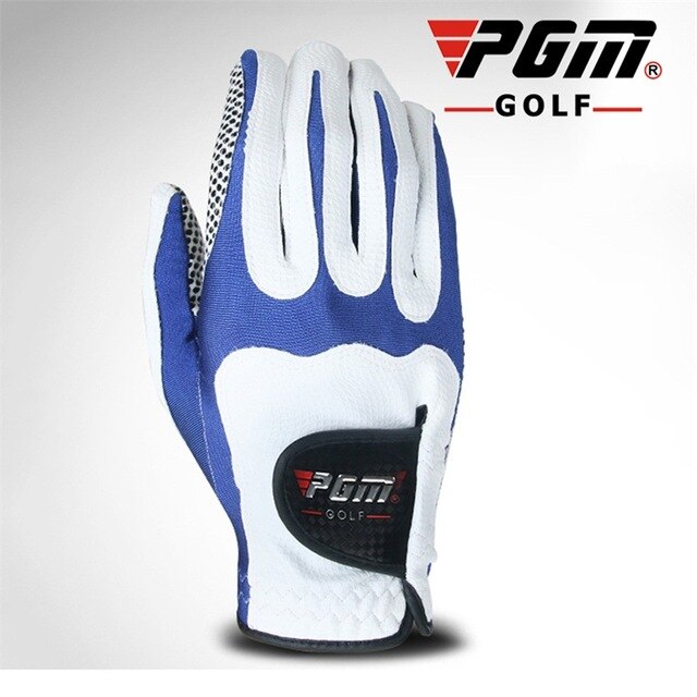 1 Pcs PGM Left Hand Golf Gloves Outdoor Sports High Elasticity Leica Cloth Breathable Non-slip Sportwear for Male