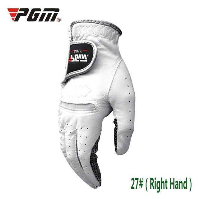 1pcs Golf Gloves Men's Left Right Hand Soft Breathable Pure Sheepskin Anti-slip Golf Gloves Sports Glove