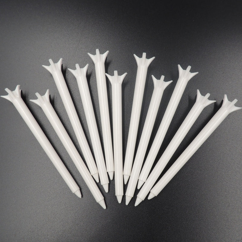 50Pcs Golf Tees 70mm/83mm Plastic Claw Less Resistance Golf Tees Golf Accessory