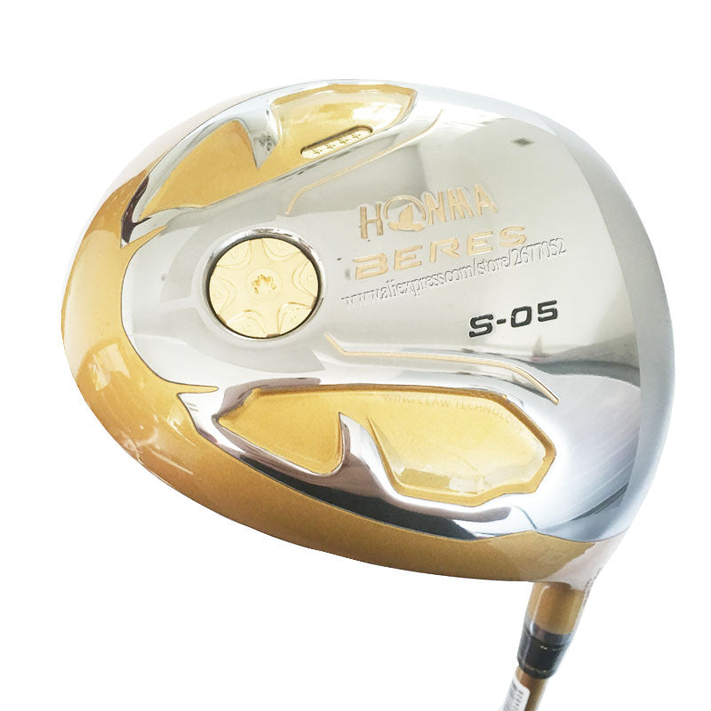 New Golf clubs HONMA S-05 4 Star Golf driver 9.5 or 10.5 loft driver Graphite shaft R or S Flex Golf shaft Cooyute Free shipping